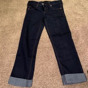 Express Cropped Skinny Jeans